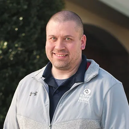Aaron, the owner of Happy Home Roofing